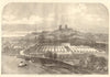 Meeting of the Royal Agricultural Society, at Lincoln. Lincolnshire 1854 print