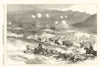 Action at Balaklava, October 25. 1st charge of Heavy Cavalry. Crimean War 1854