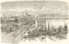 Sevastopol From St. Peter & St. Paul. Crimean War 1855 old antique print