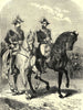 The King of Sardinia & the French Emperor at the grand review at Paris 1855