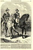 The King of Sardinia & the French Emperor at the grand review at Paris 1855