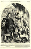 The King & the miller of the Dee. Henry VIII 1855 old antique print picture