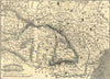 The frontiers of Austria & Russia. Romania Hungary Moldova Poland 1856 map