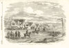 Vorontsov, or Little Kamiesch. Ukraine 1856 old antique vintage print picture