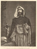 The monk - from a photograph by Mr. Lake Price. Clergy 1856 old antique print