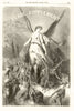 Peace Supplement title page. Crimean War. Angel 1856 old antique print picture