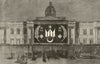 Crimean War. Peace Illuminations - The National Gallery. London 1856 old print