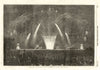 Crimean War. Peace Commemoration - The Fireworks in Victoria-Park. London 1856