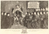 Henry VIII giving charter to the Barber-Surgeons' Company, 1541. Holbein 1856