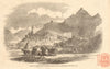 Ladakh, the capital of Little Tibet: party of Punjab irregulars. India 1857