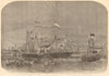 Victoria & Albert Royal Yacht Gravesend Prince/ss Frederick William Prussia 1858