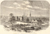 Queen Victoria's visit to Birmingham - the city of Coventry. Warwickshire 1858