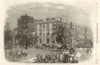 Queen Victoria's Visit to Birmingham - Arriving at Stoneleigh Abbey 1858 print