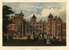 Queen Victoria's visit to Warwickshire - Aston Hall, after R. P. Leitch 1858