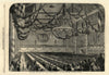The Burns Centenary - The citizen banquet in the Corn Exchange, Edinburgh 1859