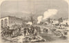 The Battle of Magenta. Italy 1859 old antique vintage print picture