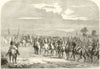 Emperors Napoleon & Francis Joseph meeting at Villefranche. Alpes-Maritimes 1859