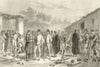 Austrian Prisoners at a Farm at Medolo. 2nd Italian War of Independence 1859