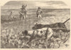 September 1st. Partridge-shooting, by Harrison Weir. Hunting 1859 old print