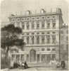 Offices of the Life Association of Scotland in Princes Street, Edinburgh 1859