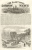 Queen Victoria's Visit to North Wales: Departure from Penrhyn Park 1859 print