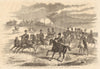 Volunteer horse artillery for the Honourable Artillery Company of London 1860