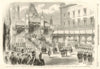 King of Sweden Coronation. 4 Estates of the Kingdom Oath of Allegiance 1860