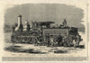 Locomotive engine built at Hamilton for the Great Western Railway of Canada 1860