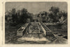 Prince of Wales (Edward VII) descending a timber-slide at Ottawa, Canada 1860