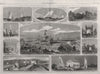 Hamilton Canada Burlington Bay canal Kingston Gore James St Prince of Wales 1860