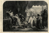 Queen Philippa interceding with Edward III for the burgesses of Calais 1347 1861