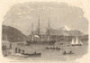 Vancouver Island British Columbia. HMS Plumper Port Harvey Johnstone Strait 1862