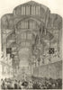 Hampton Court Great Hall concert for the Lancashire cotton famine fund 1863