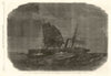 Collision between SS Liverpool & Barque La Plata off Point Lynas, Anglesey 1863
