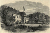 Bernstorf Palace, the country residence of Prince Christian of Denmark 1863