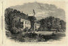 Bernstorf Palace, the country residence of Prince Christian of Denmark 1863