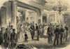 Reception of the King Consort of Spain at the Palace of St. Cloud. Paris 1864