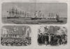Royal visit to Denmark. Osborne Christiansborg Kongens-Nytorv Copenhagen 1864