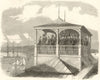Prince of Wales (Edward VII) in Sweden: Stockholm pavilion Mosebacke Garden 1864