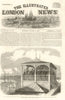 Prince of Wales (Edward VII) in Sweden: Stockholm pavilion Mosebacke Garden 1864