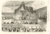 The Prince & Princess at the Royal Dramatic Theatre, Stockholm. Sweden 1864