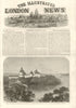 Prince of Wales Sweden Royal Palace Gripsholm Malar lake Stockholm 1864 print