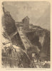 Prince of Wales (Edward VII) at the Botallack tin mine, Cornwall. Mining 1865