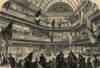 Industrial Exhibition of The Working-Men's Club, Glasgow. Scotland 1866 print