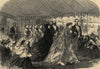 Marriage Princess Mary of Cambridge Prince Teck: procession from church 1866