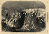 Marriage Princess Mary of Cambridge Prince Teck: procession from church 1866