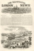 Glorious Revolution: Demolition of the old city walls, Madrid. Spain 1868