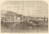 The Salih Bazaar Palace, Constantinople (Istanbul) . Turkey. Istanbul 1869