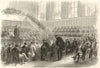 Trial of Prince Pierre Bonaparte at Tours. Law 1870 old antique print picture