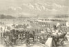 Franco-Prussian War: Emperor's visit. Camp at Châlons-en-Champagne. Marne 1870